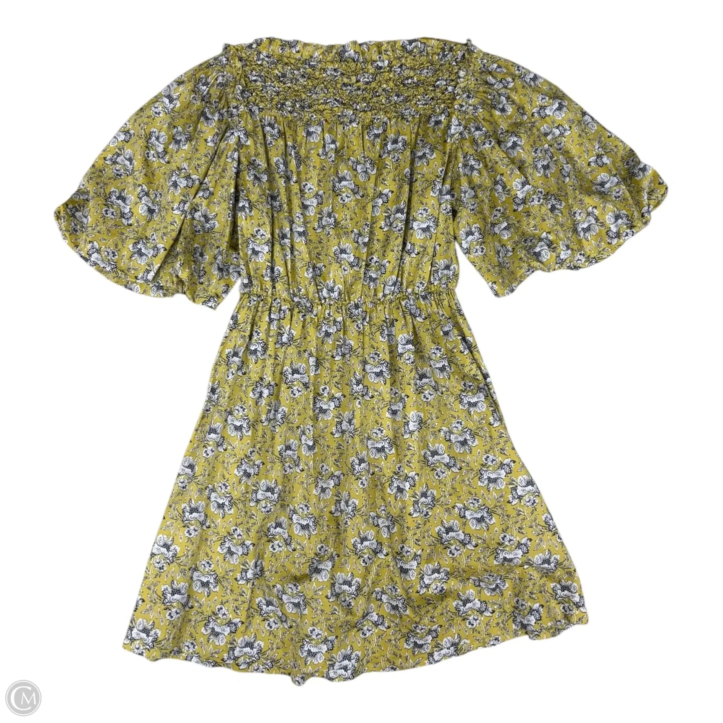 Dress Casual Short By Rebecca Taylor In Gold, Size: Xs