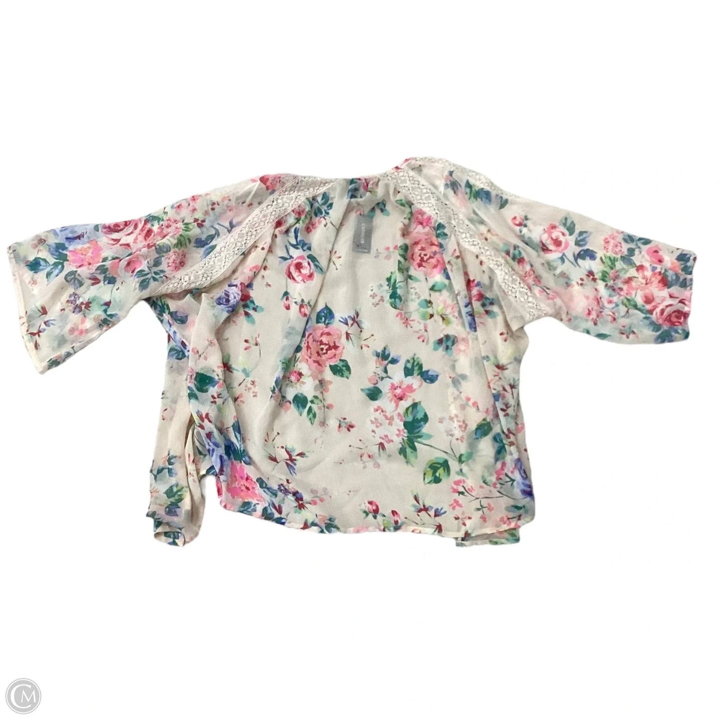 Kimono By Express In Peach, Size: Sp