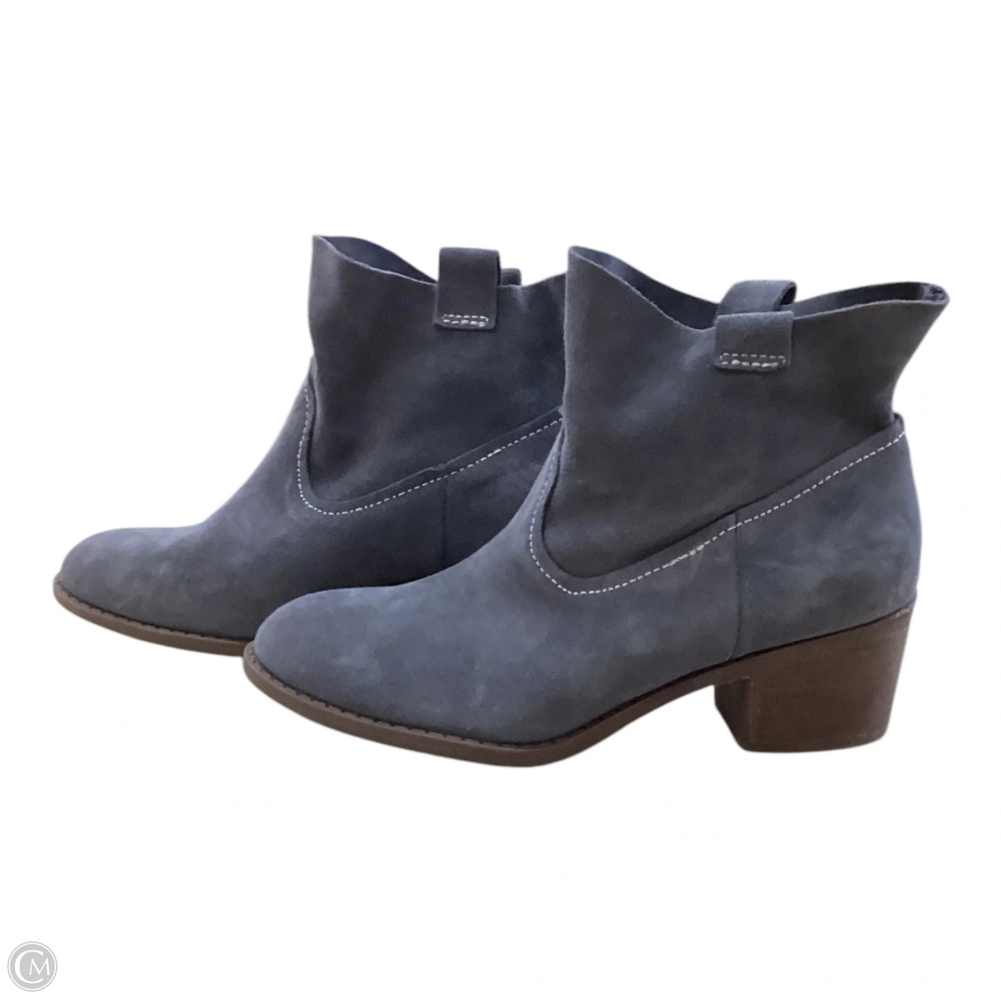 Boots Ankle Heels By Carlos By Carlos Santana In Grey, Size: 9