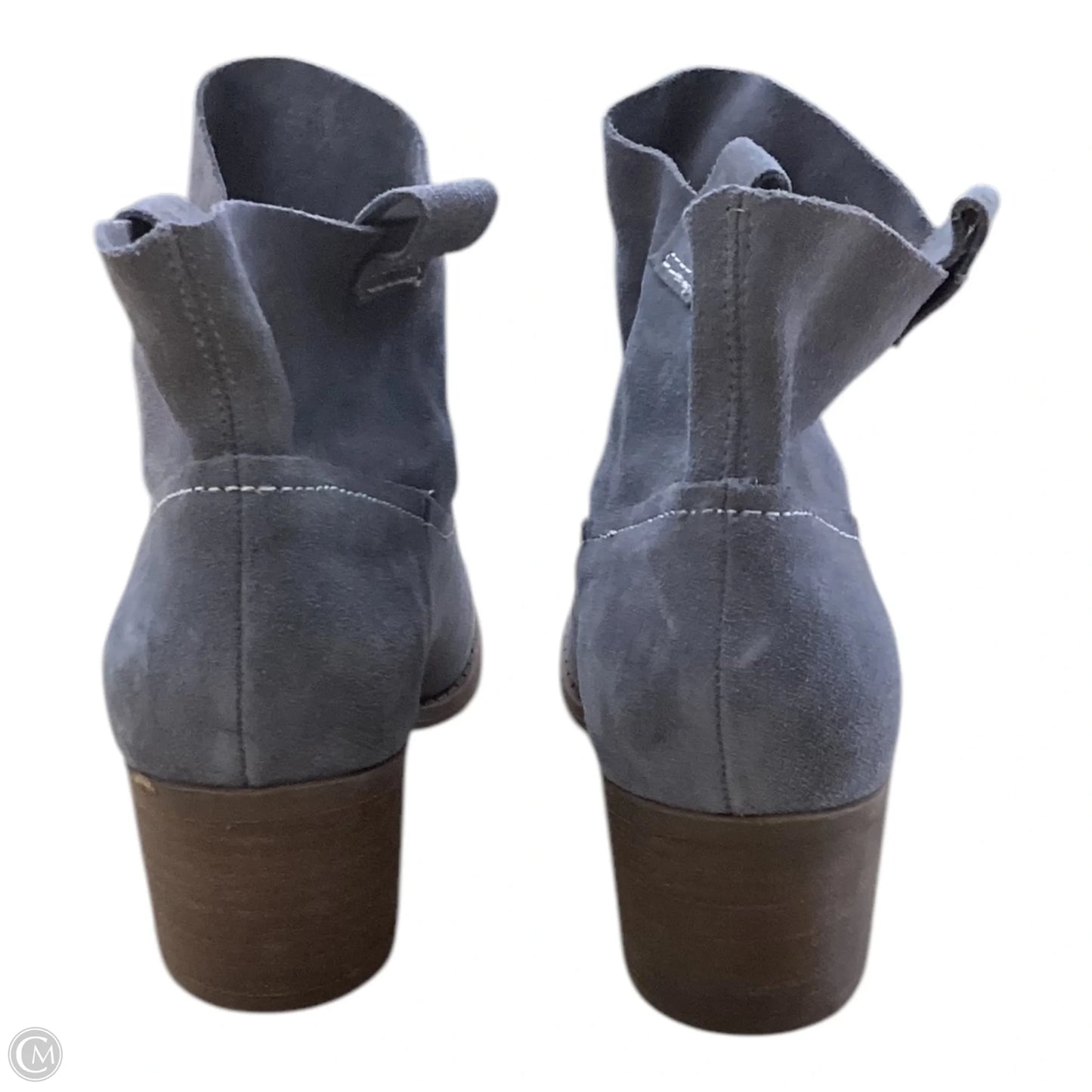 Boots Ankle Heels By Carlos By Carlos Santana In Grey, Size: 9