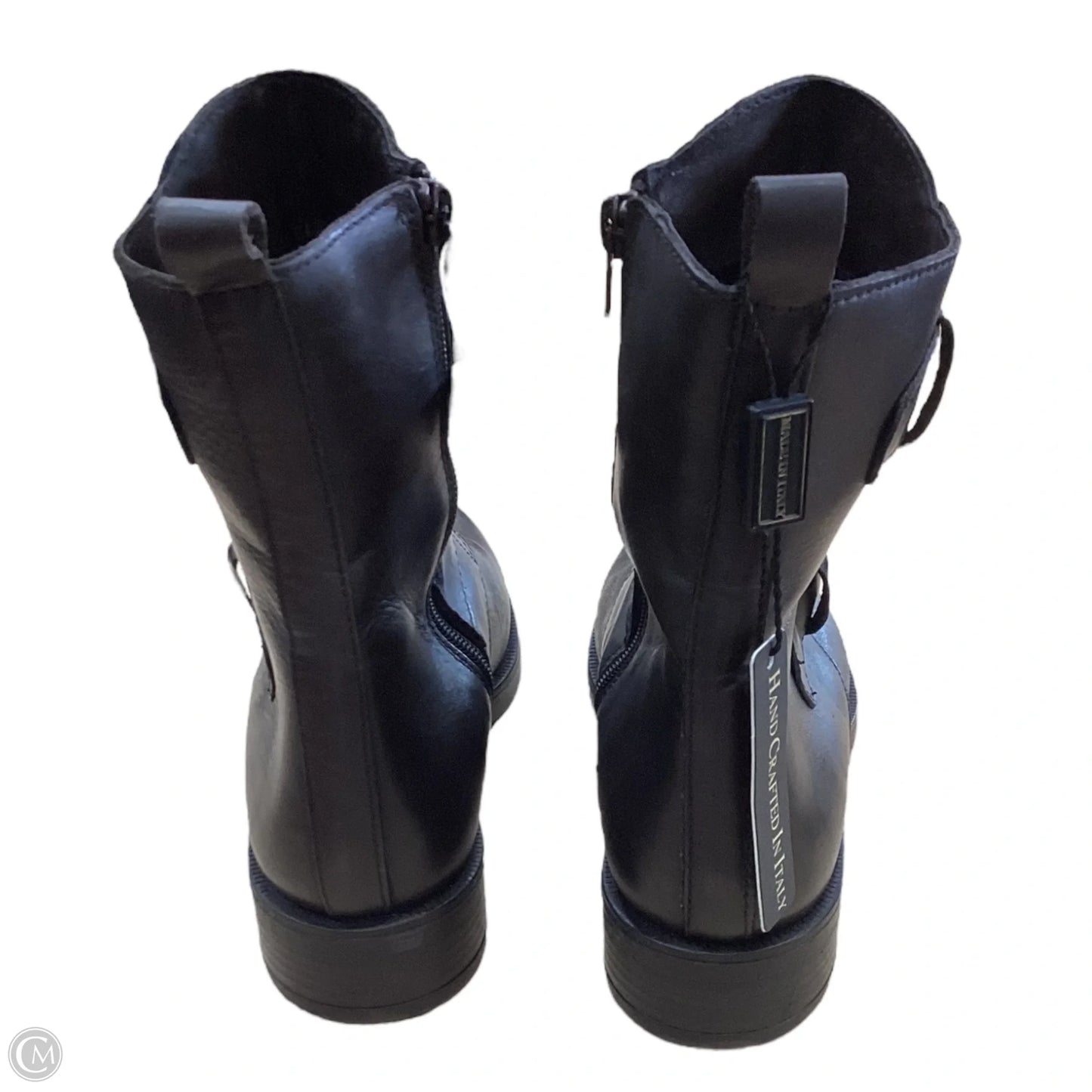 Boots Ankle Heels By Clothes Mentor In Brown, Size: 7.5