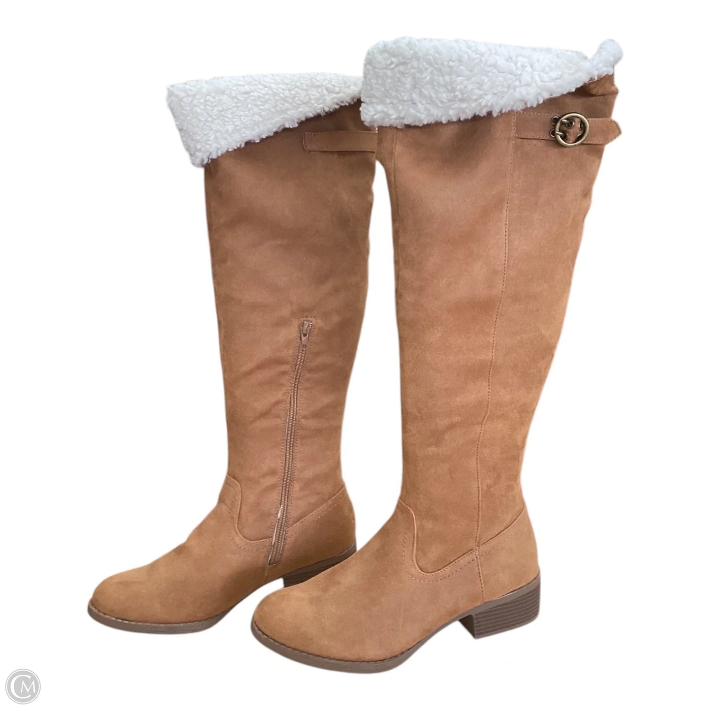 Boots Over-the-knee Heels By Maurices In Brown, Size: 10