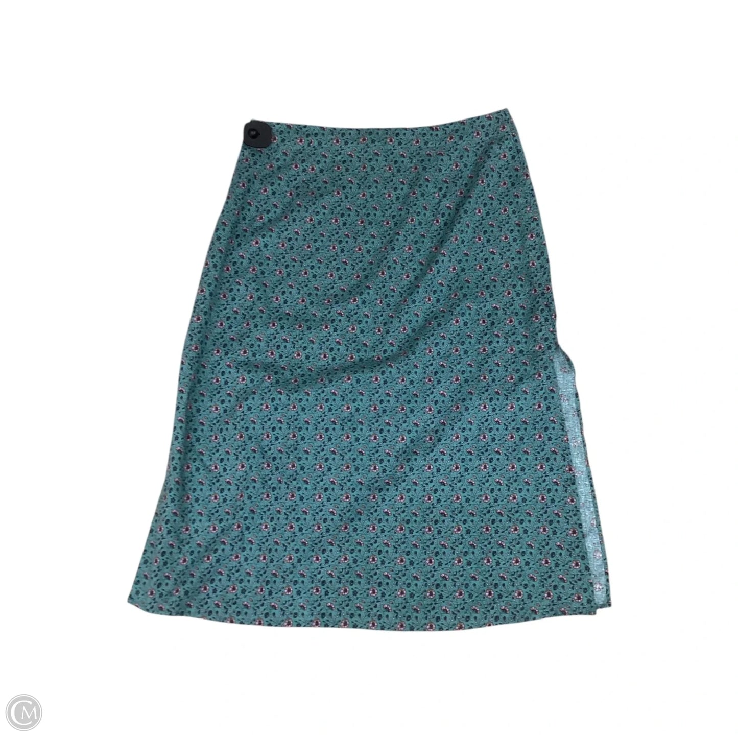 Skirt Maxi By Clothes Mentor In Green, Size: 14
