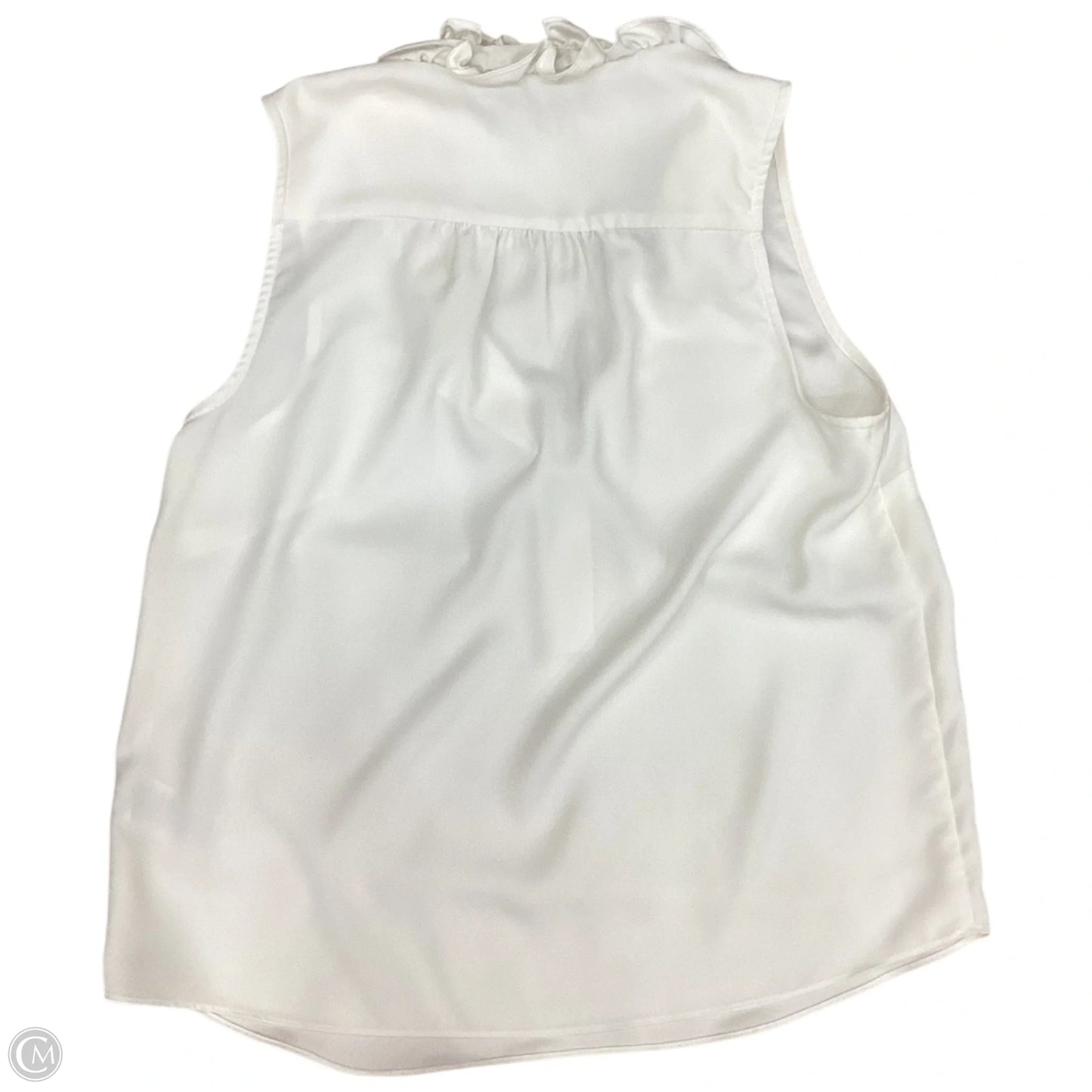 Top Sleeveless By J. Crew In Cream, Size: M