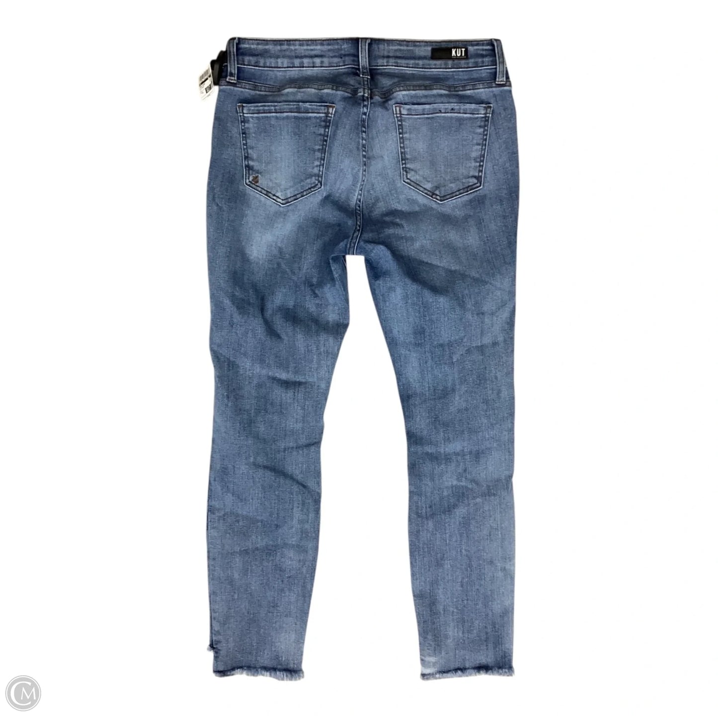 Jeans Skinny By Kut In Blue Denim, Size: 10