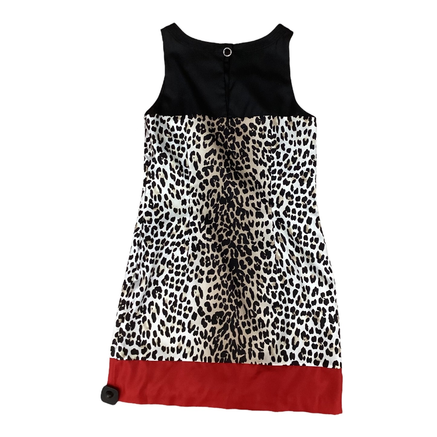 Dress Casual Midi By White House Black Market In Animal Print, Size: S