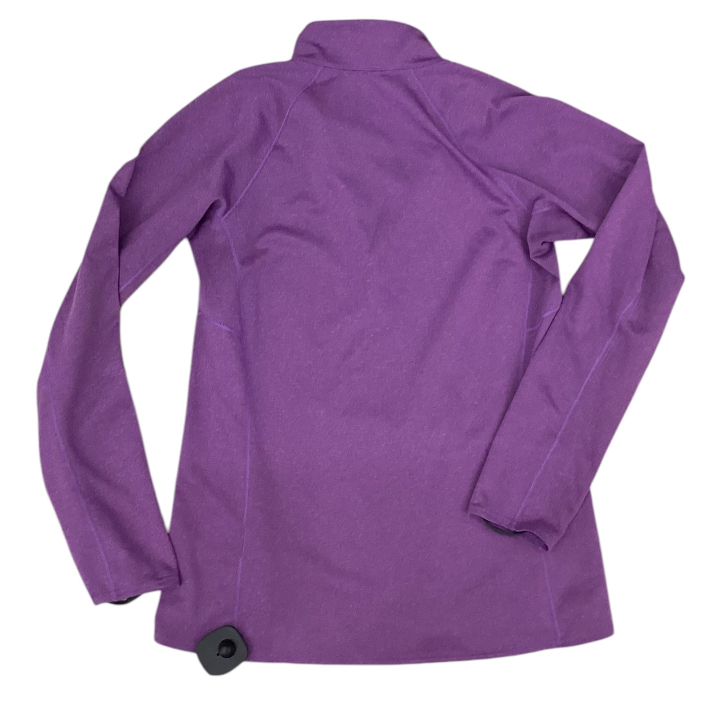 Athletic Top Long Sleeve Collar By Patagonia In Purple, Size: S