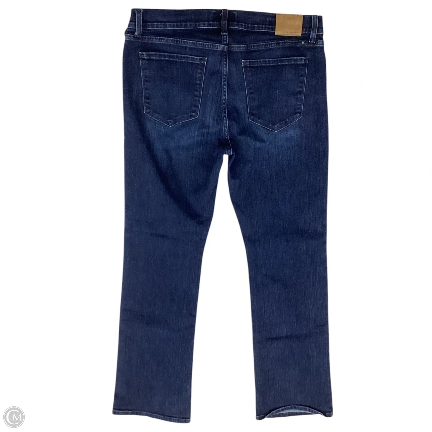 Jeans Wide Leg By Lucky Brand In Blue Denim, Size: 12