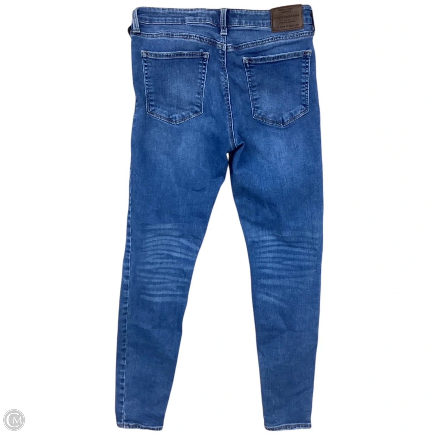 Jeans Skinny By Lucky Brand In Blue Denim, Size: 6