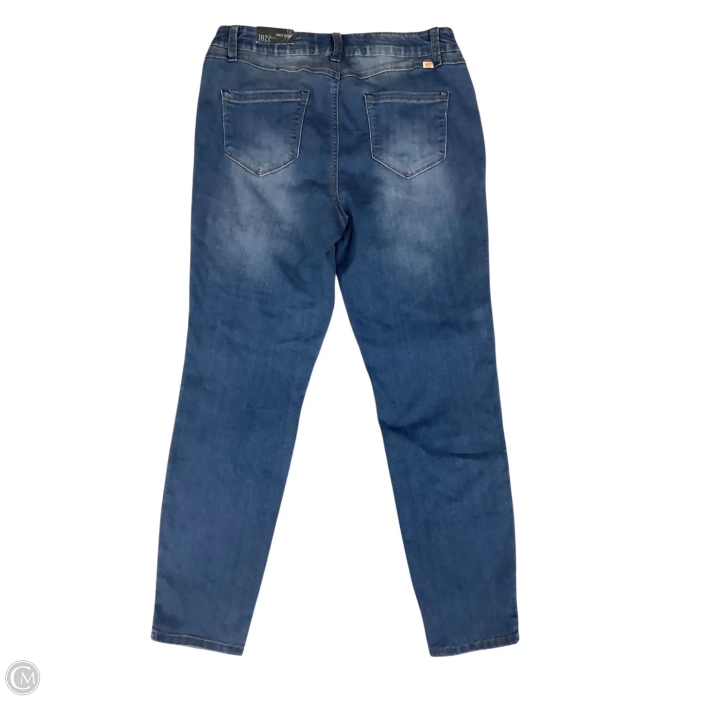 Jeans Skinny By 1822 Denim In Blue Denim, Size: 12