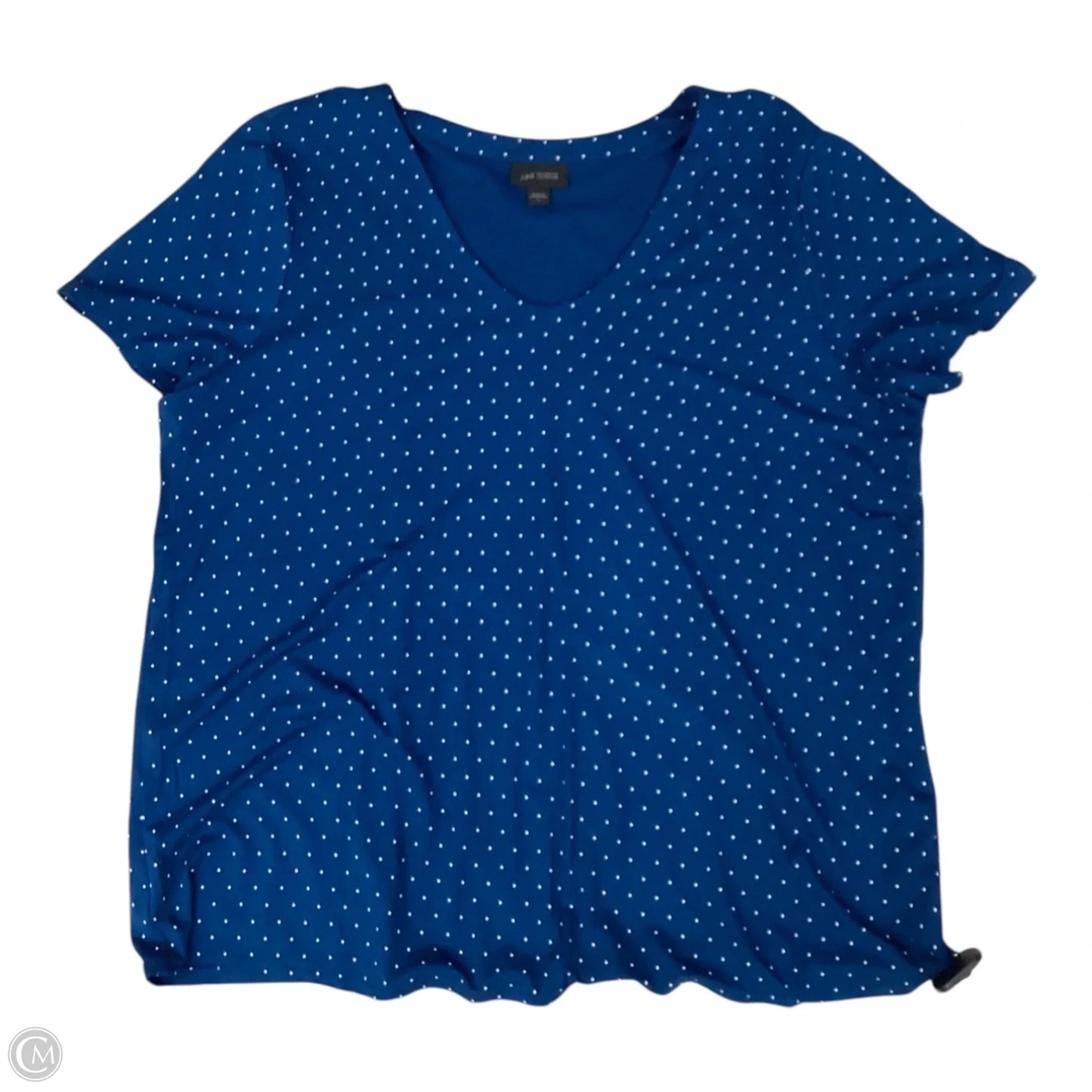 Top Short Sleeve By J. Jill In Blue, Size: L