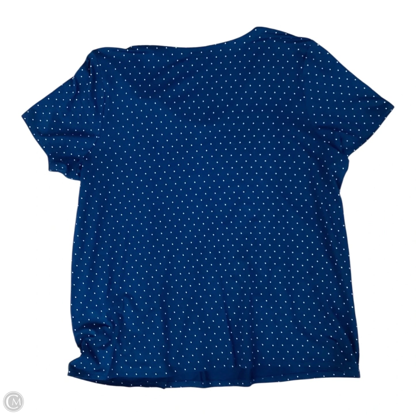 Top Short Sleeve By J. Jill In Blue, Size: L