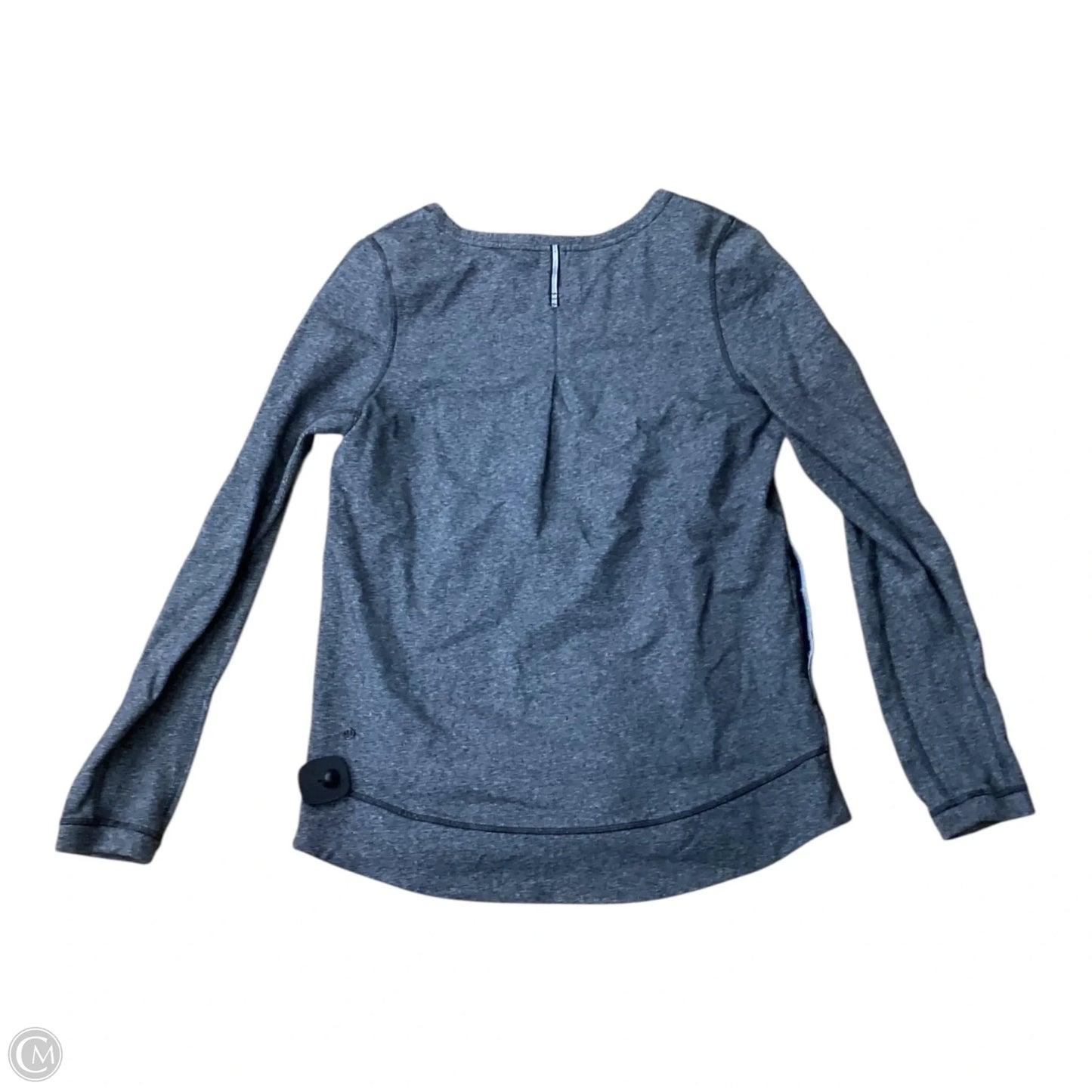 Athletic Sweatshirt Crewneck By Lululemon In Grey, Size: L