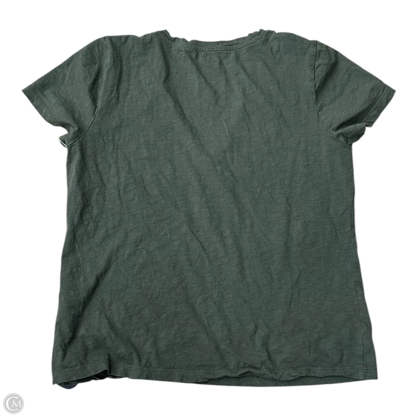 Top Long Sleeve By Madewell In Green, Size: L