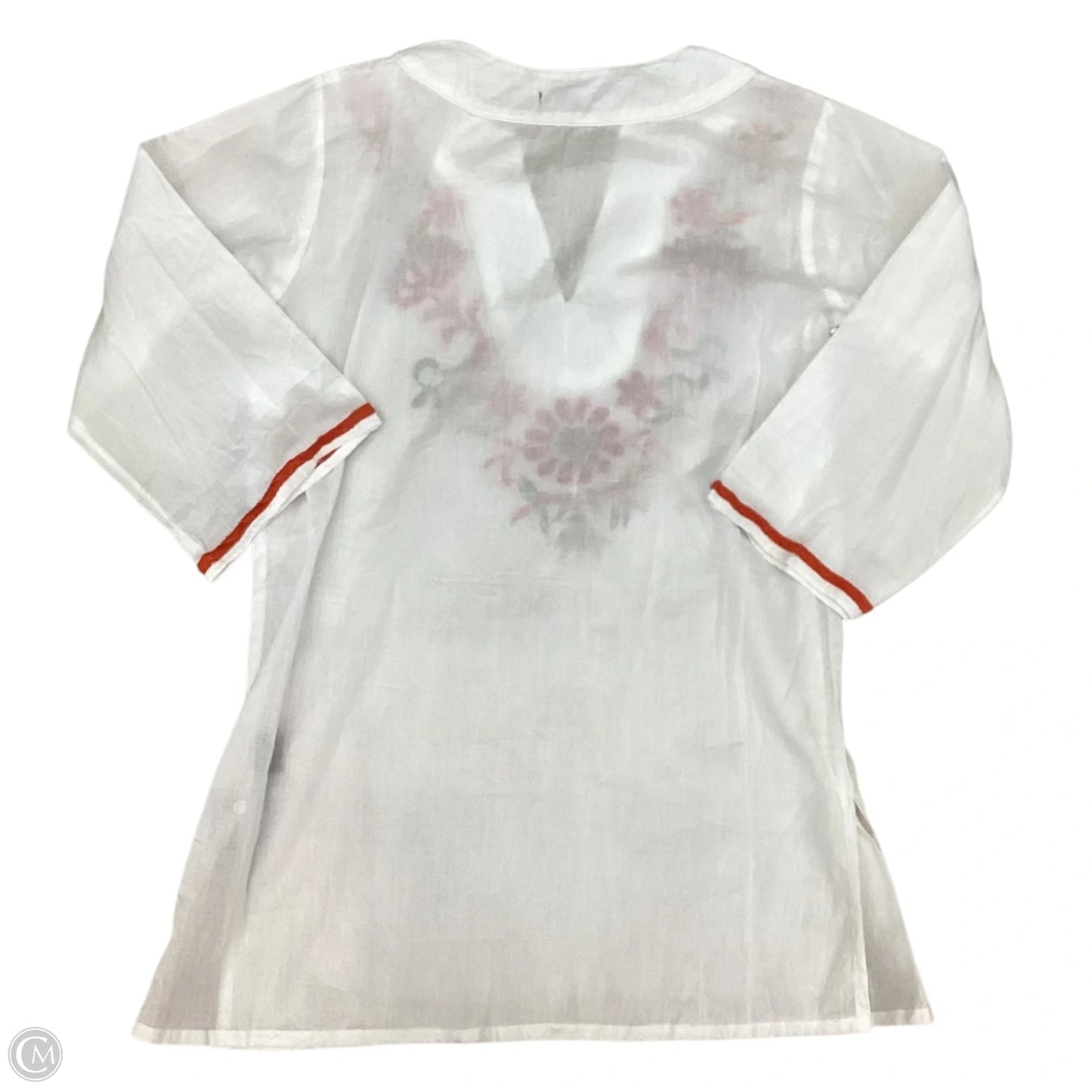 Swimwear Cover-up By Clothes Mentor In White, Size: L