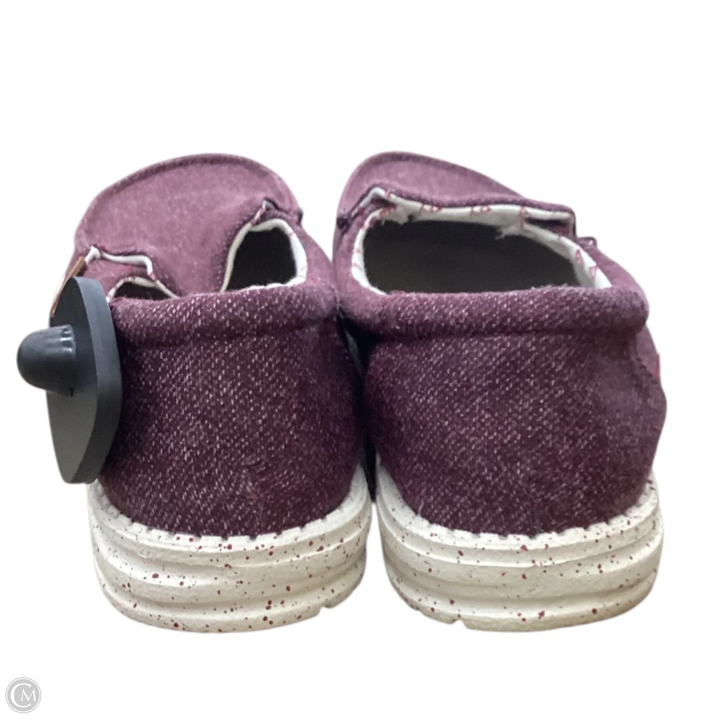 Shoes Athletic By Hey Dude In Purple, Size: 8