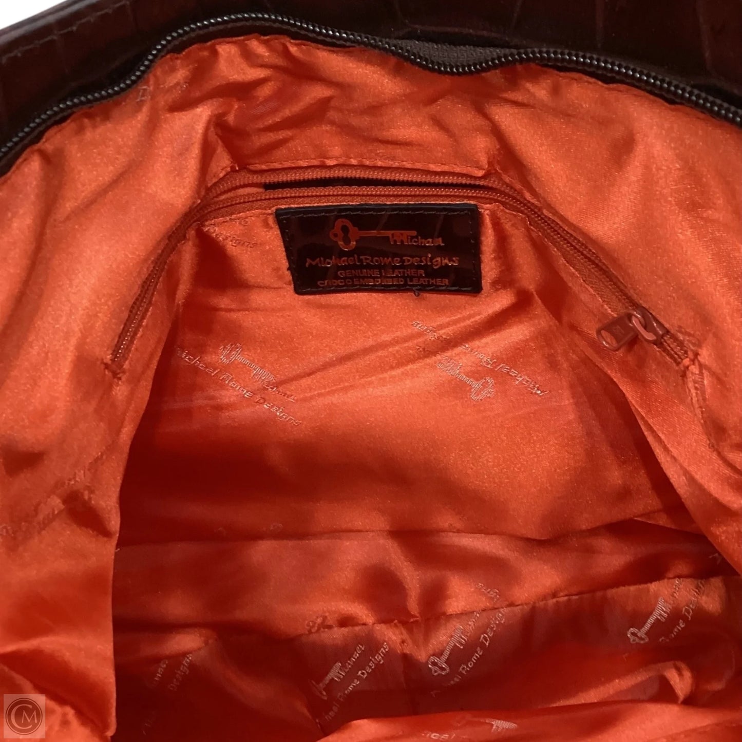 Handbag Leather By Clothes Mentor, Size: Large