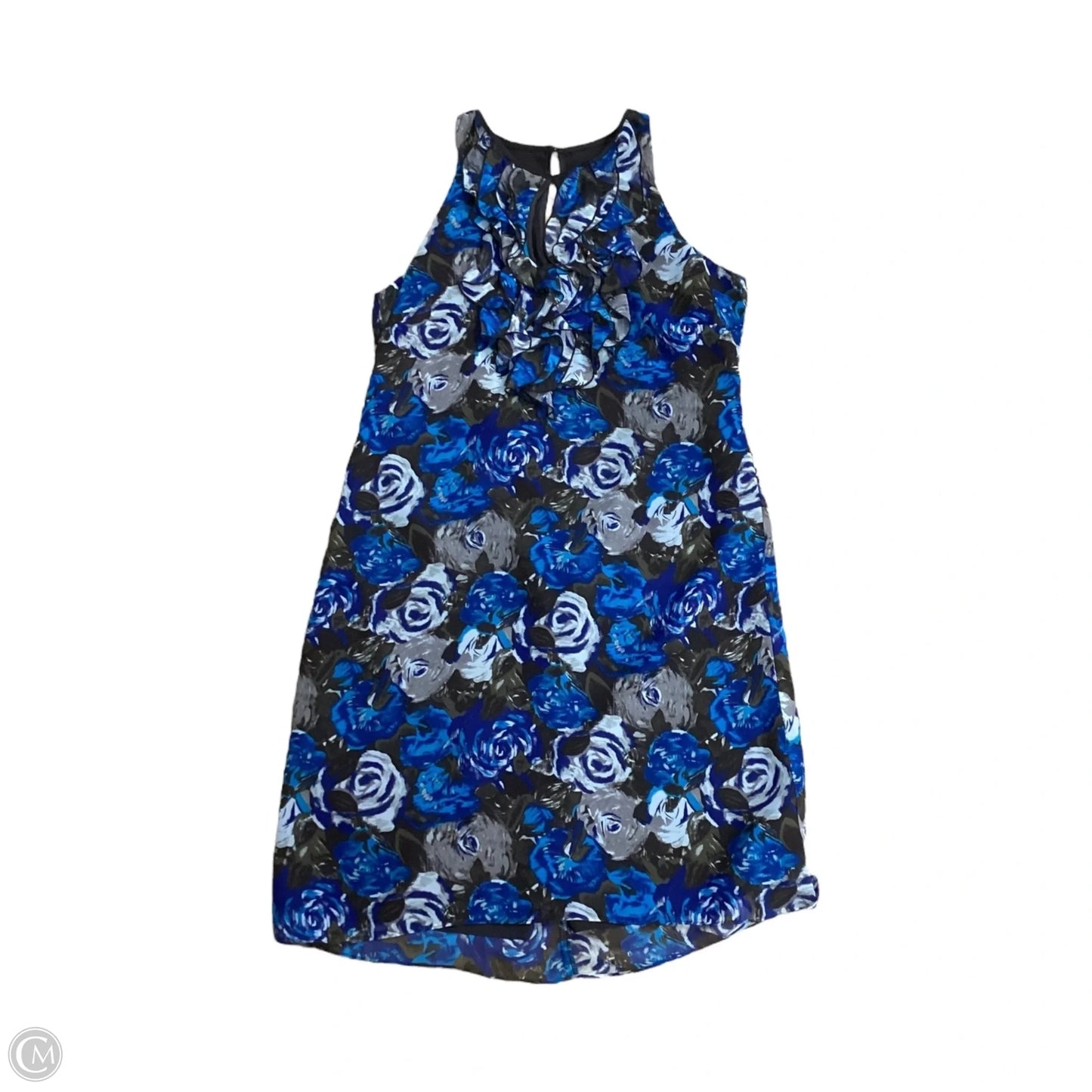 Dress Party Midi By Ann Taylor In Floral Print, Size: Sp