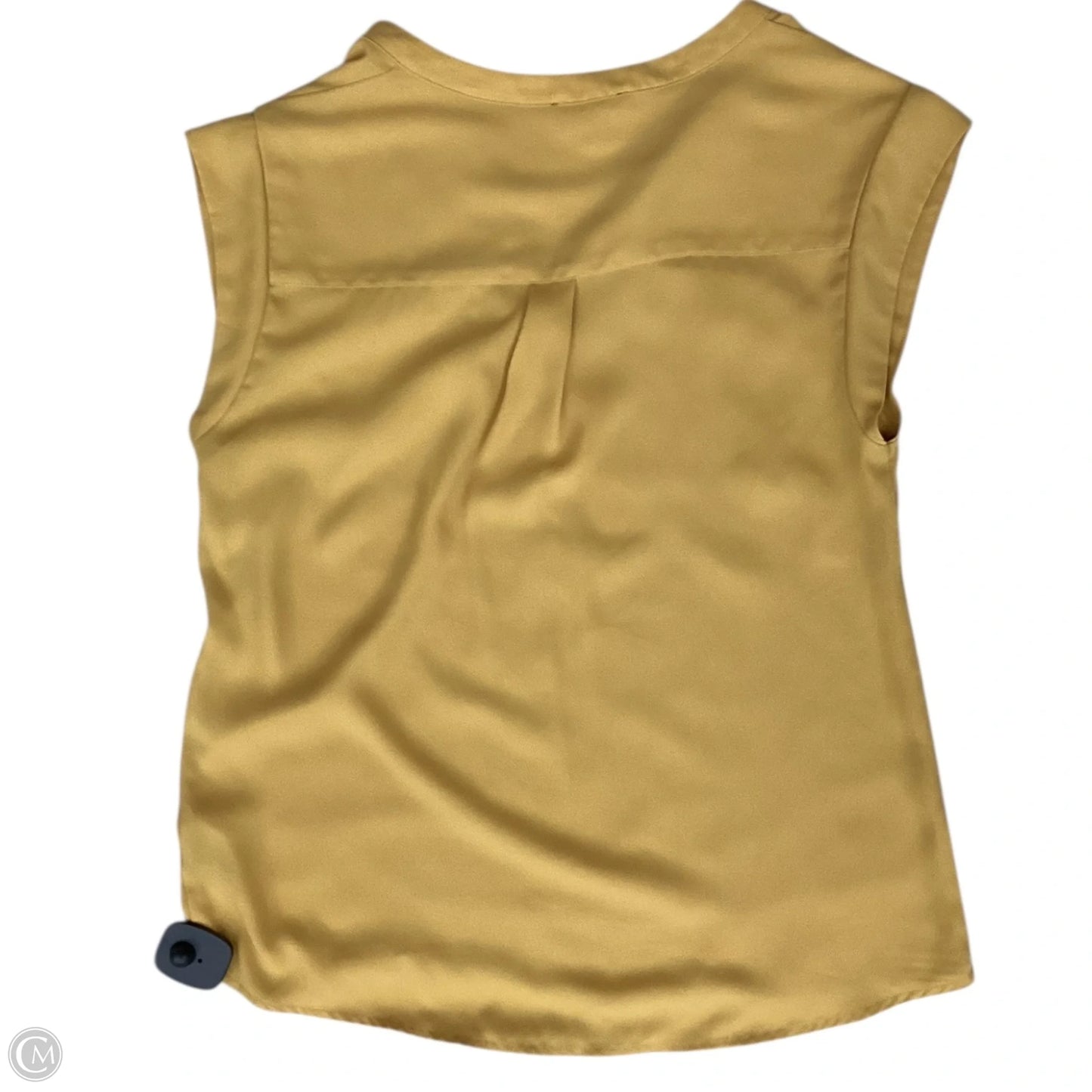 Blouse Sleeveless By Limited In Yellow, Size: S
