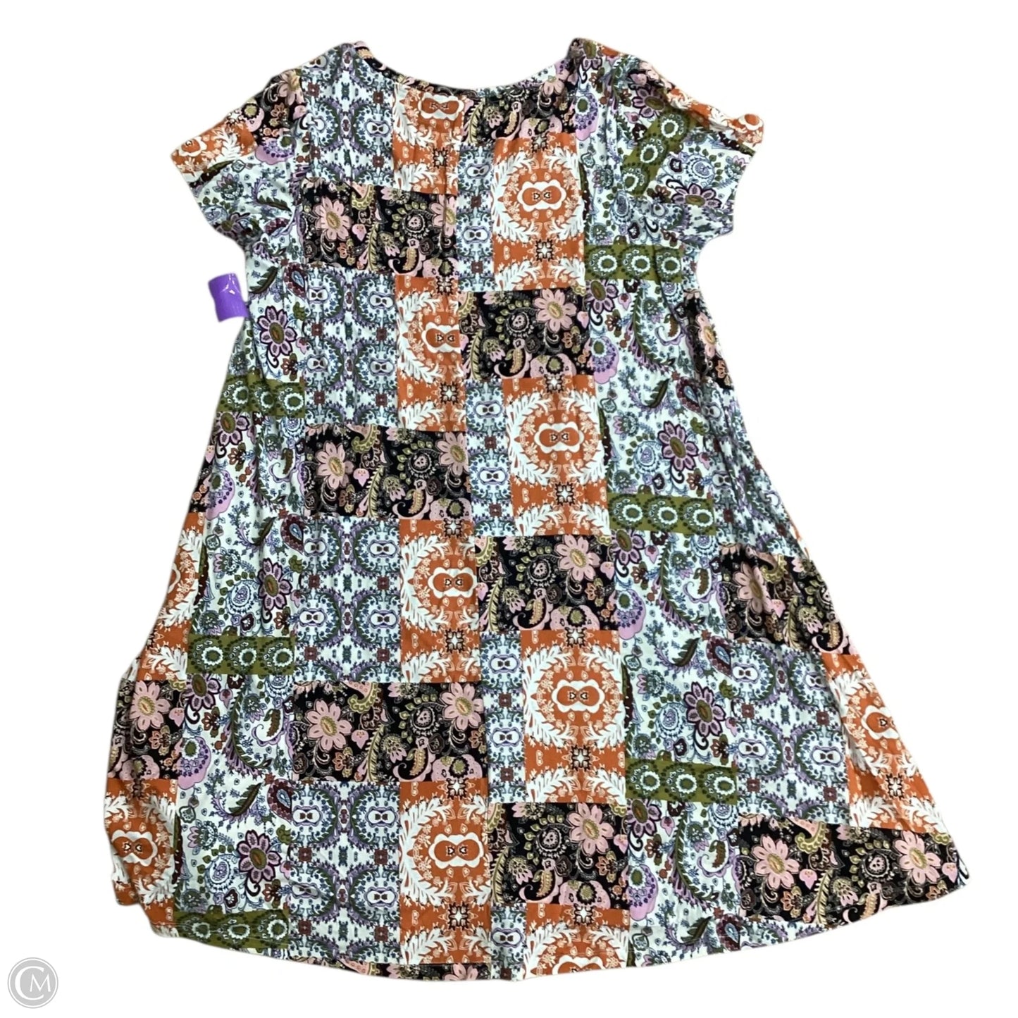Dress Casual Midi By Rachel Zoe In Multi-colored, Size: 1x