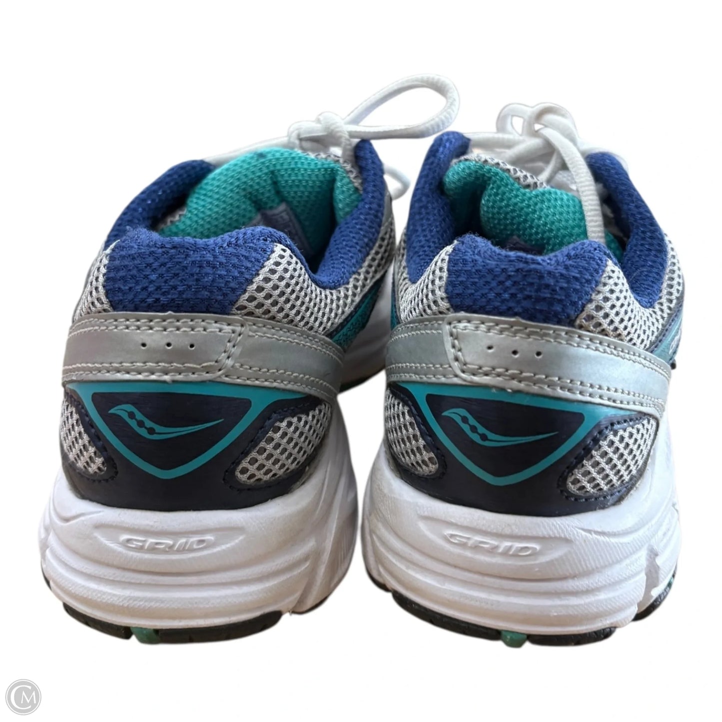Shoes Athletic By Cmc In Blue & Silver, Size: 7.5
