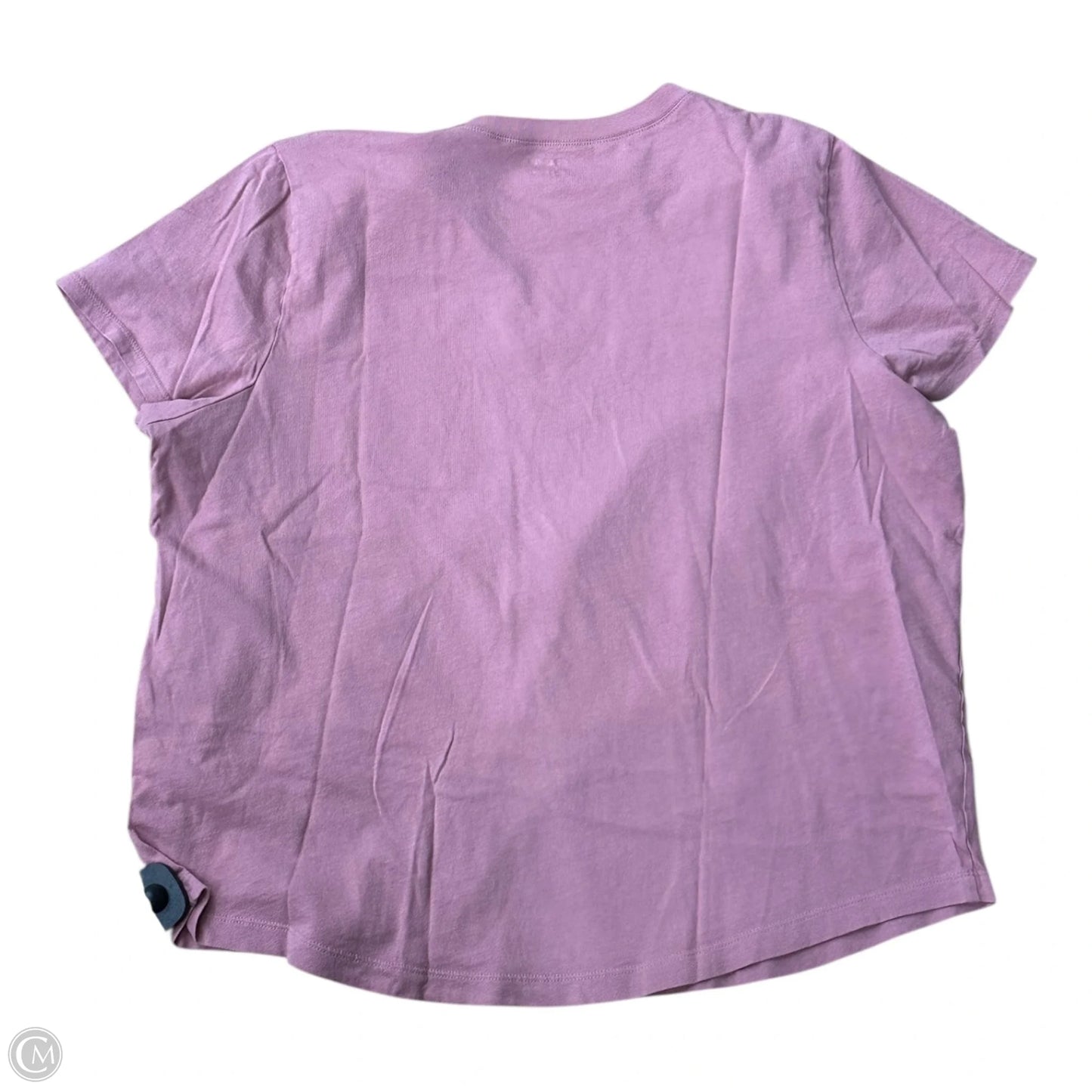 Top Short Sleeve By Madewell In Pink, Size: Xl