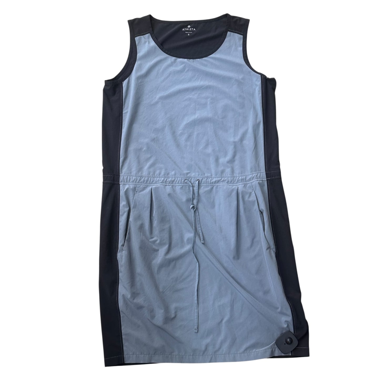 Athletic Dress By Athleta In Black & Grey, Size:S