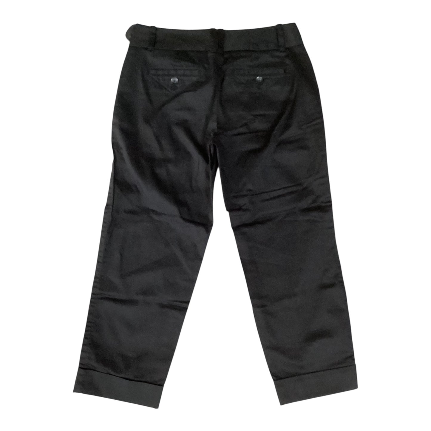 Pants Cropped By Eddie Bauer In Black, Size:8