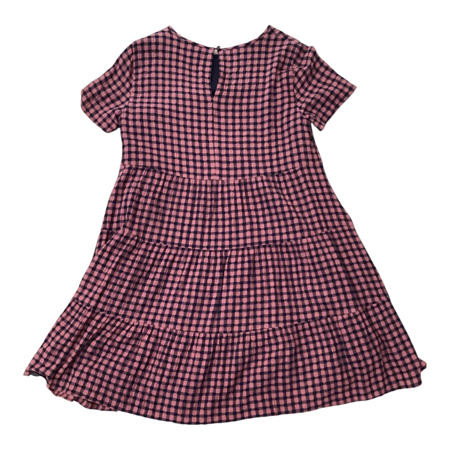 Dress Casual Midi By Madewell In Blue & Pink, Size:S