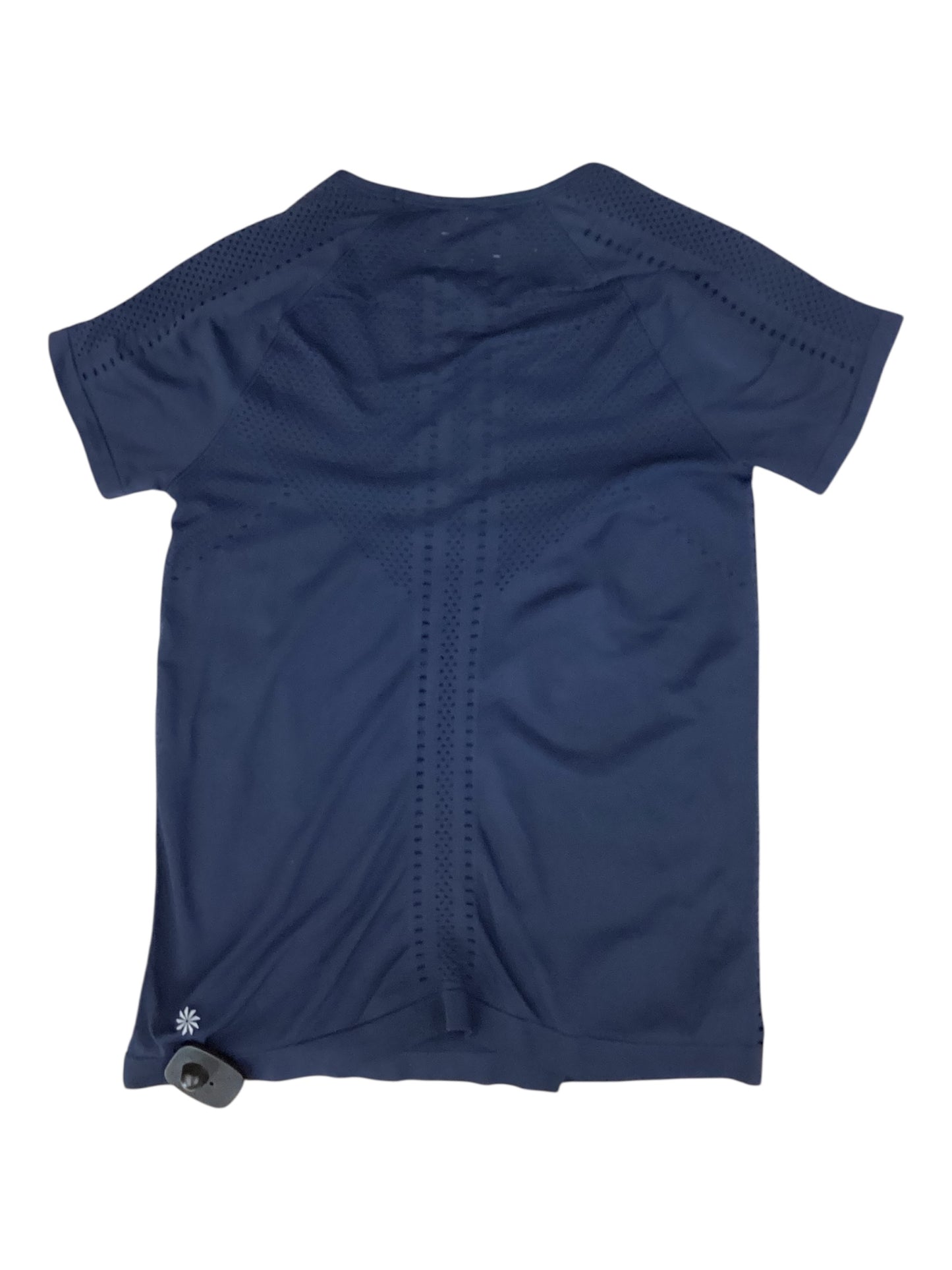 Athletic Top Ss By Athleta In Navy, Size:Xs