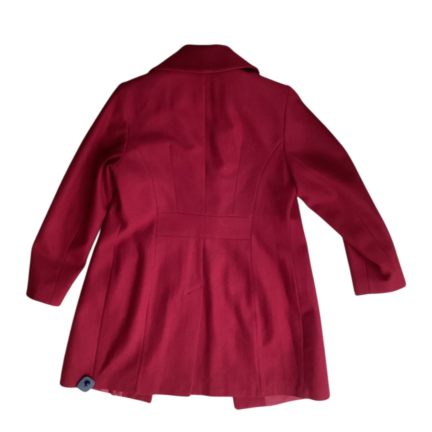 Coat Wool By Anne Klein In Red, Size:L