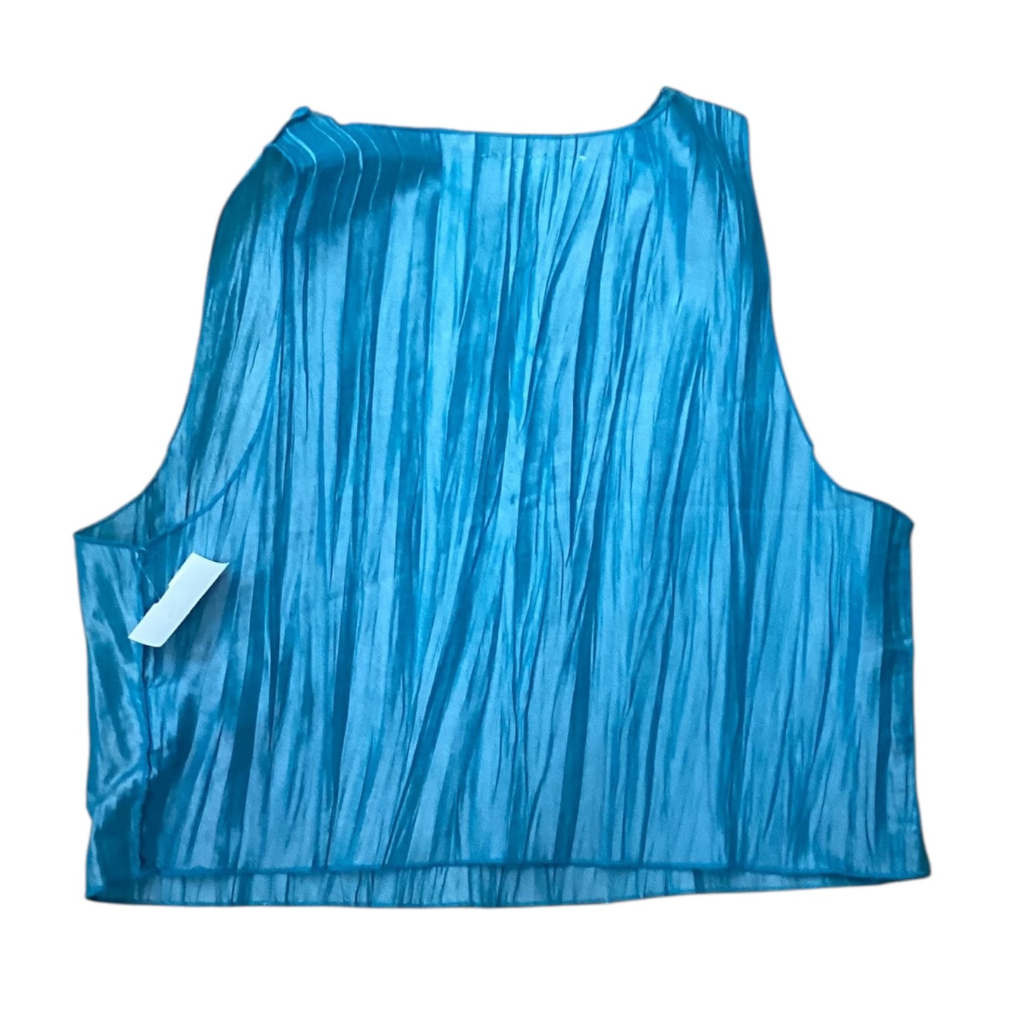 Top Sleeveless By Clothes Mentor In Blue, Size:L