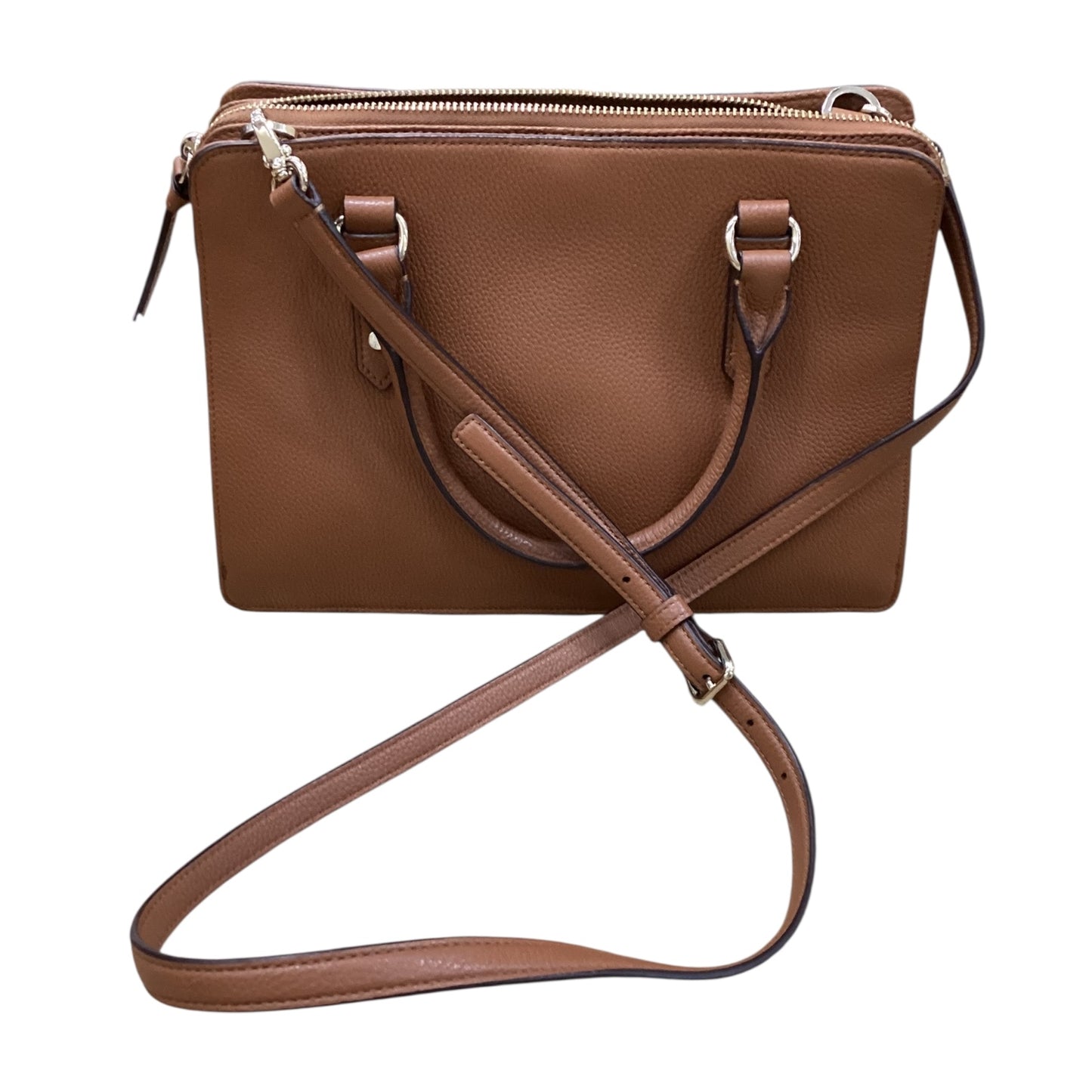 Handbag Designer By Kate Spade In Brown, Size:Medium