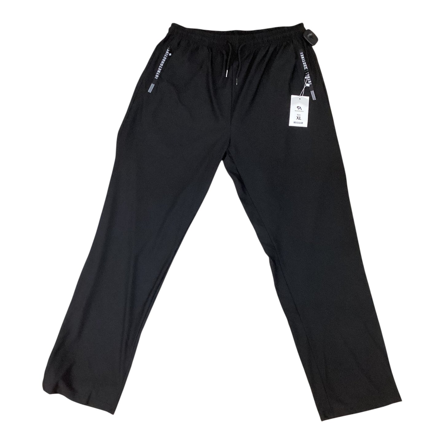 Athletic Pants By Clothes Mentor In Black, Size:Xl