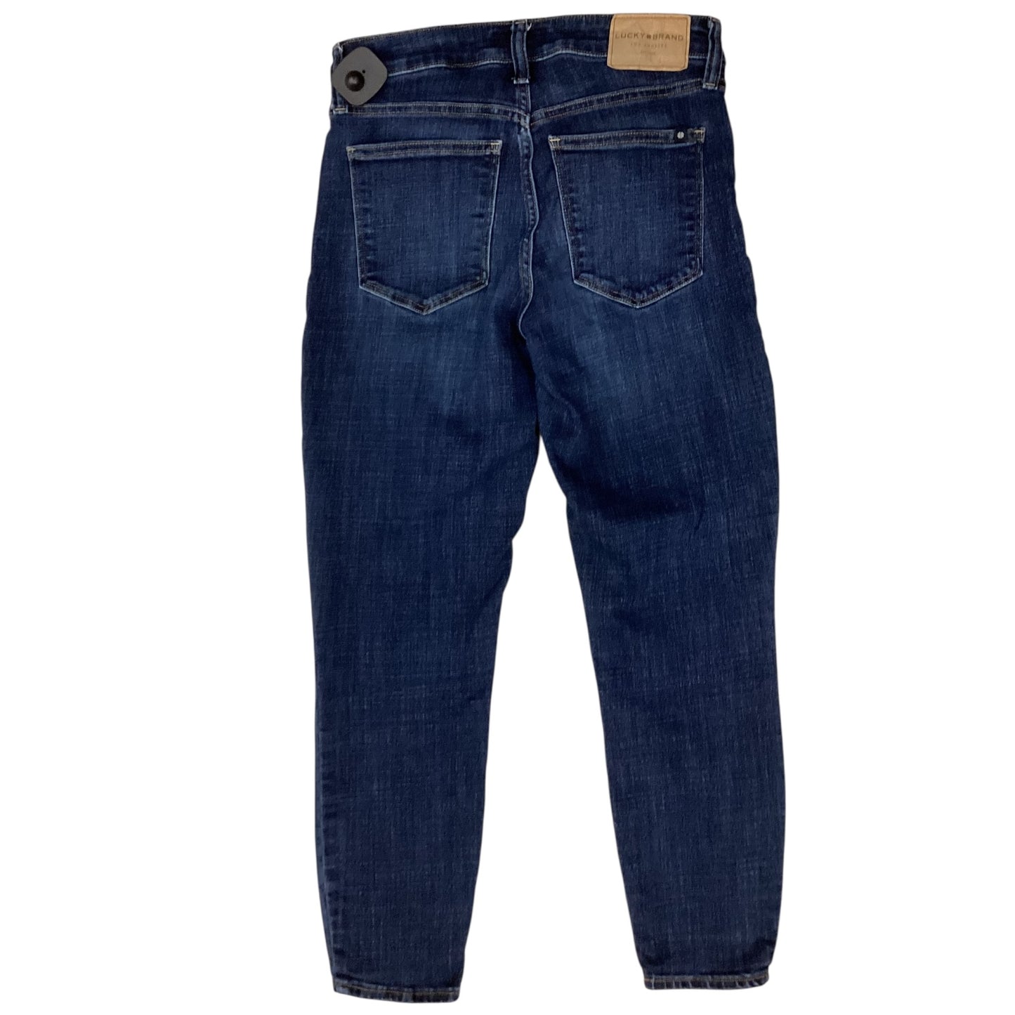 Jeans Skinny By Lucky Brand In Blue Denim, Size:6