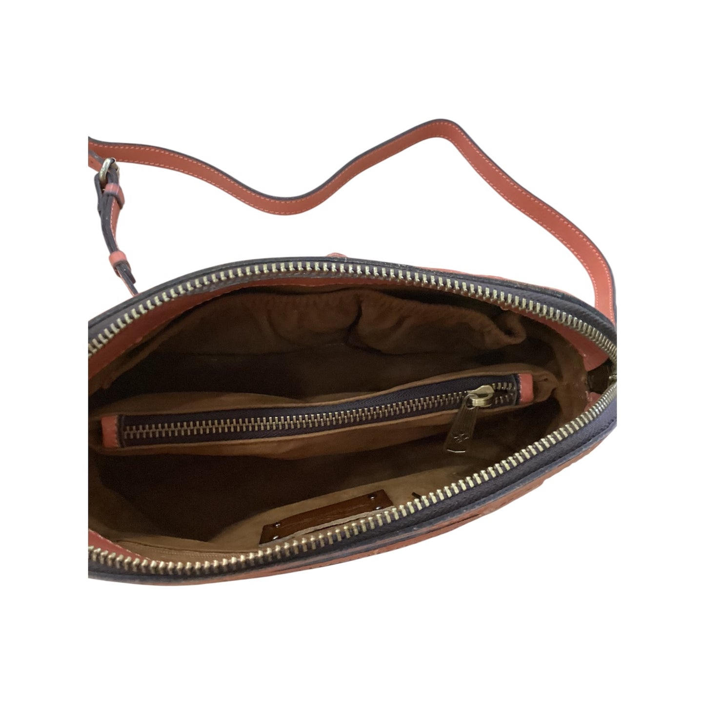 Crossbody Designer By Patricia Nash In Coral, Size:Medium