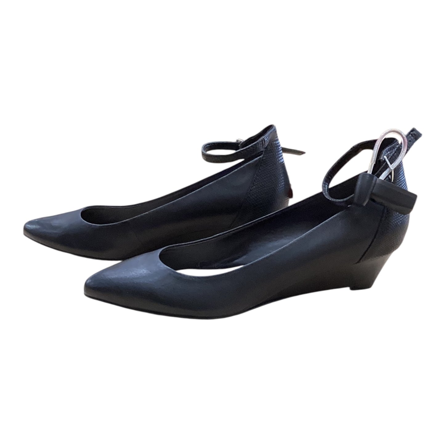 Shoes Heels Wedge By Nine West In Black, Size:6