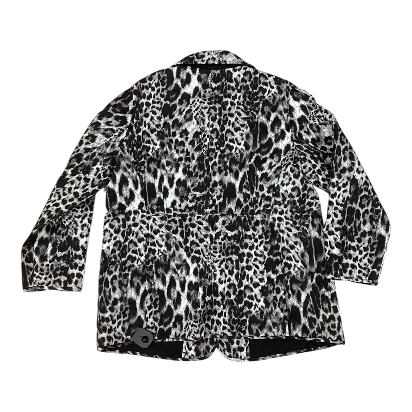 Jacket Puffer & Quilted By Chicos In Animal Print, Size:Xl