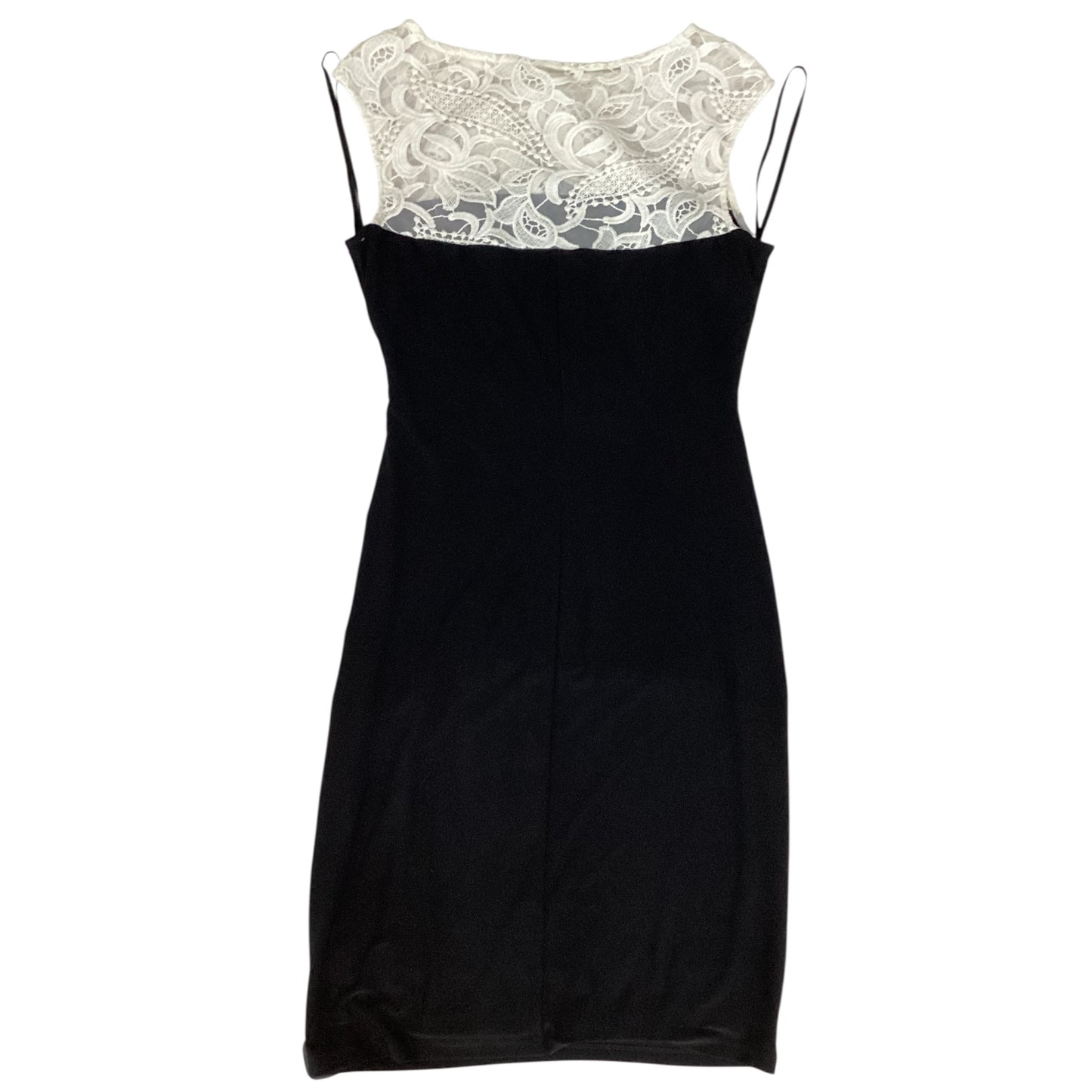 Dress Casual Midi By Lauren By Ralph Lauren In Black, Size:M