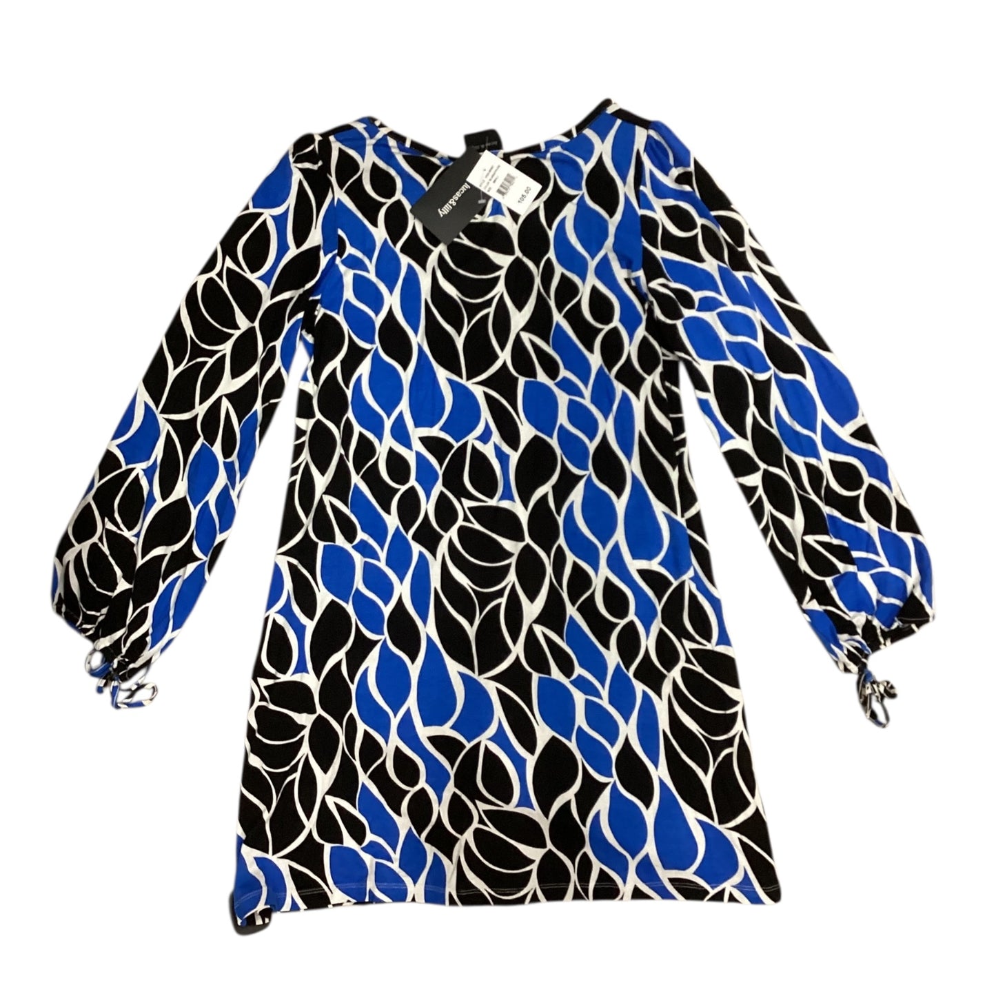 Dress Casual Short By Clothes Mentor In Black & Blue, Size:S