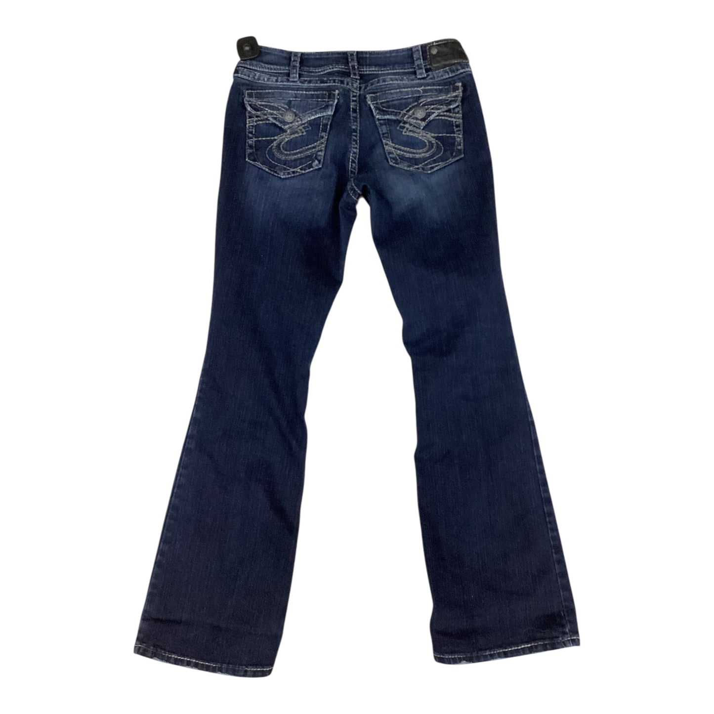 Jeans Boot Cut By Silver In Blue, Size:10