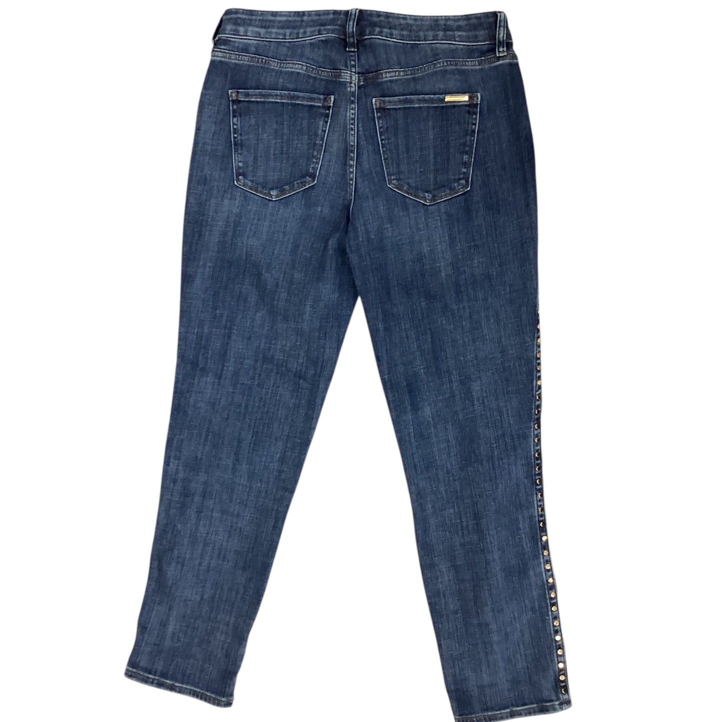 Jeans Straight By White House Black Market In Blue Denim, Size:Xs