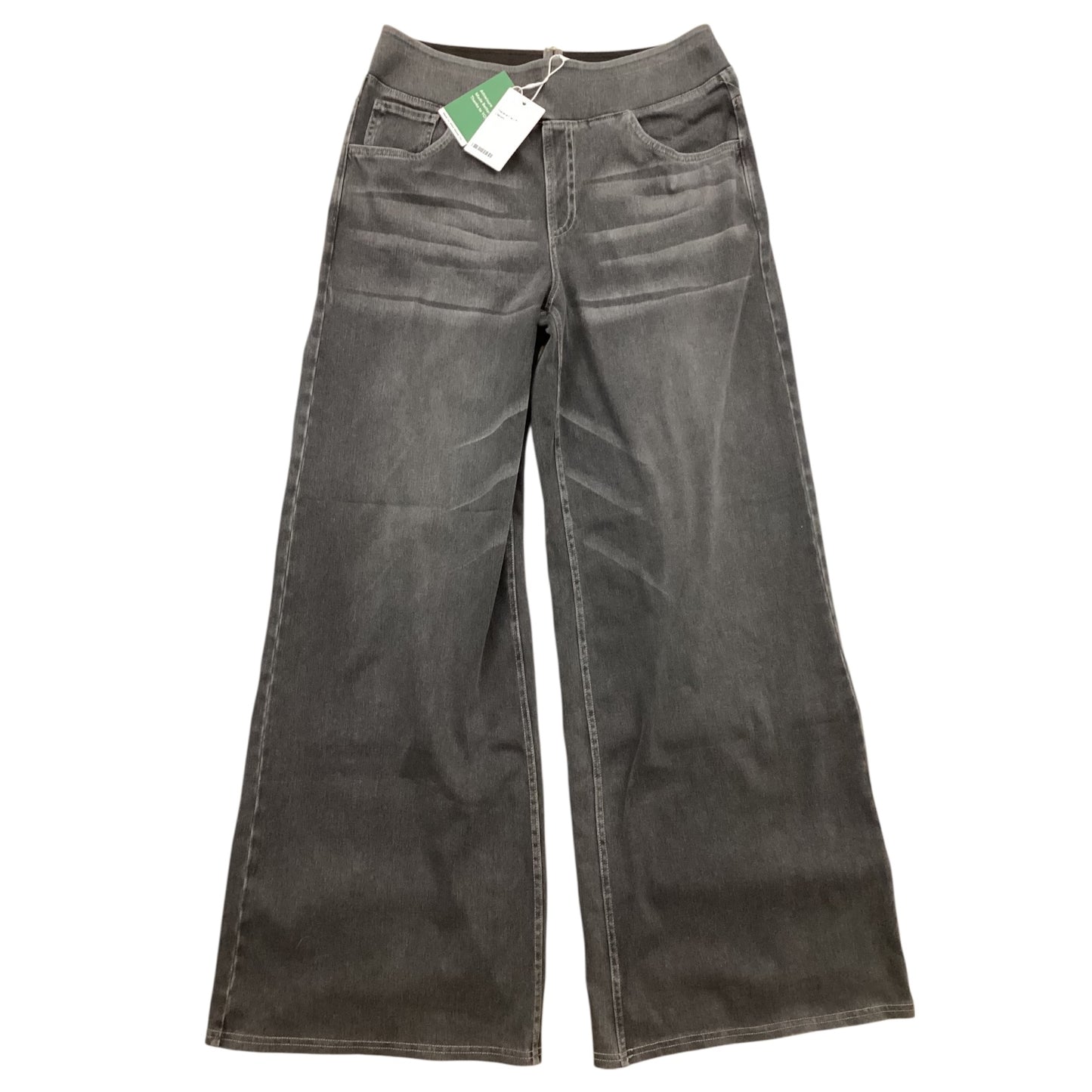 Jeans Wide Leg By Clothes Mentor In Black, Size:12