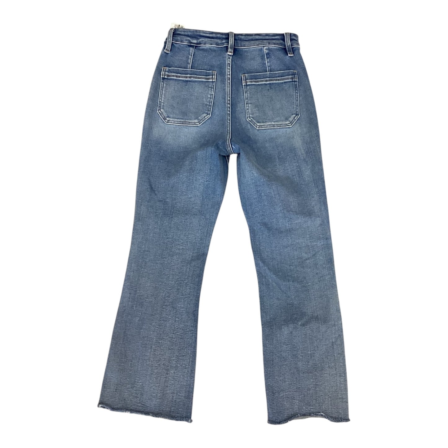 Jeans Boot Cut By Vervet In Blue Denim, Size:4