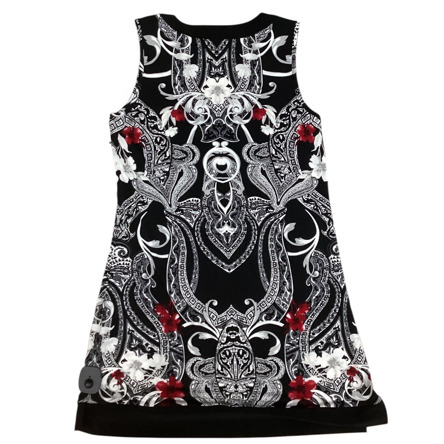 Dress Casual Short By White House Black Market In Black & Red, Size:M
