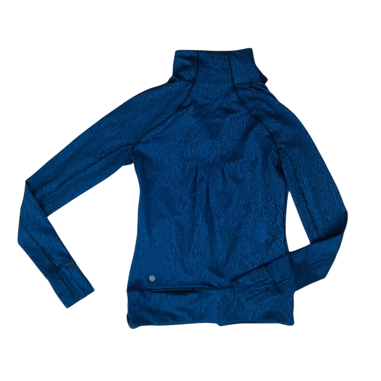 Athletic Jacket By Lululemon In Blue, Size:S