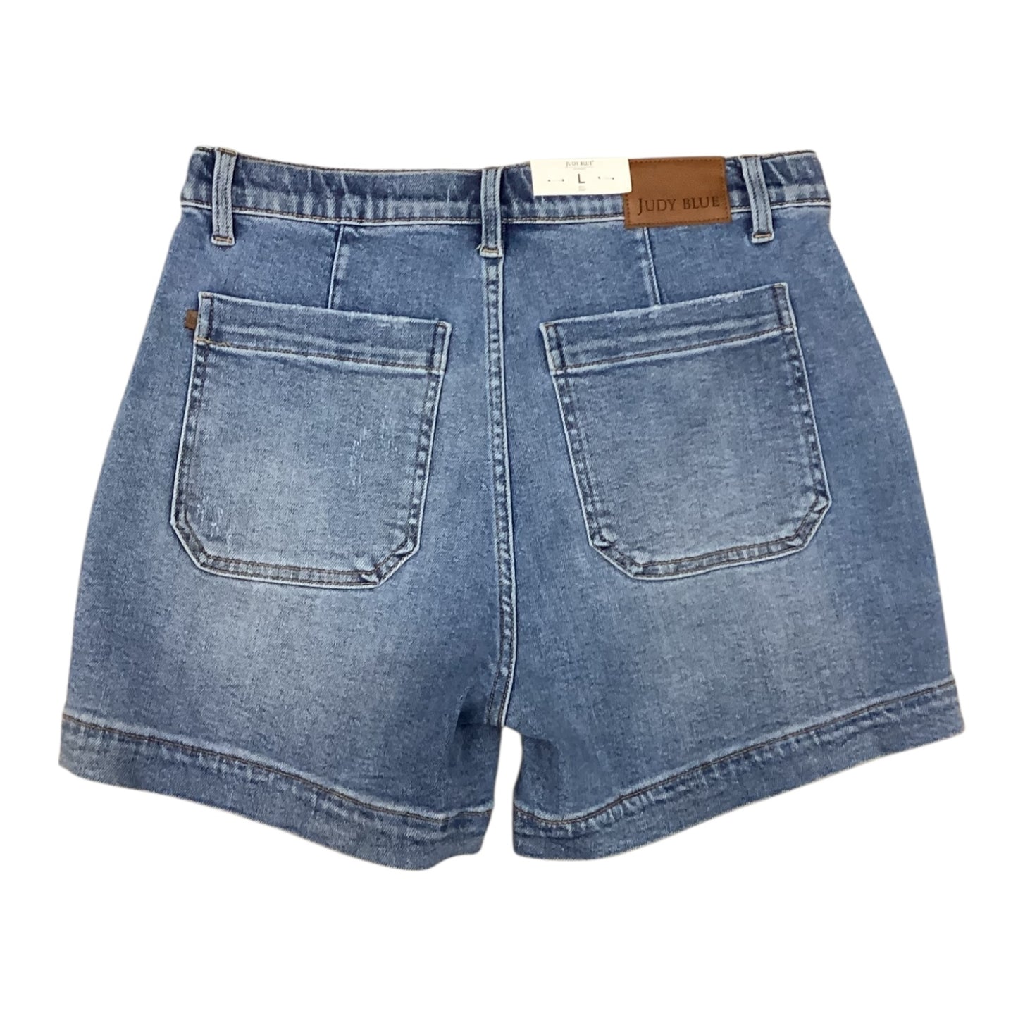 Shorts By Judy Blue In Blue Denim, Size:12