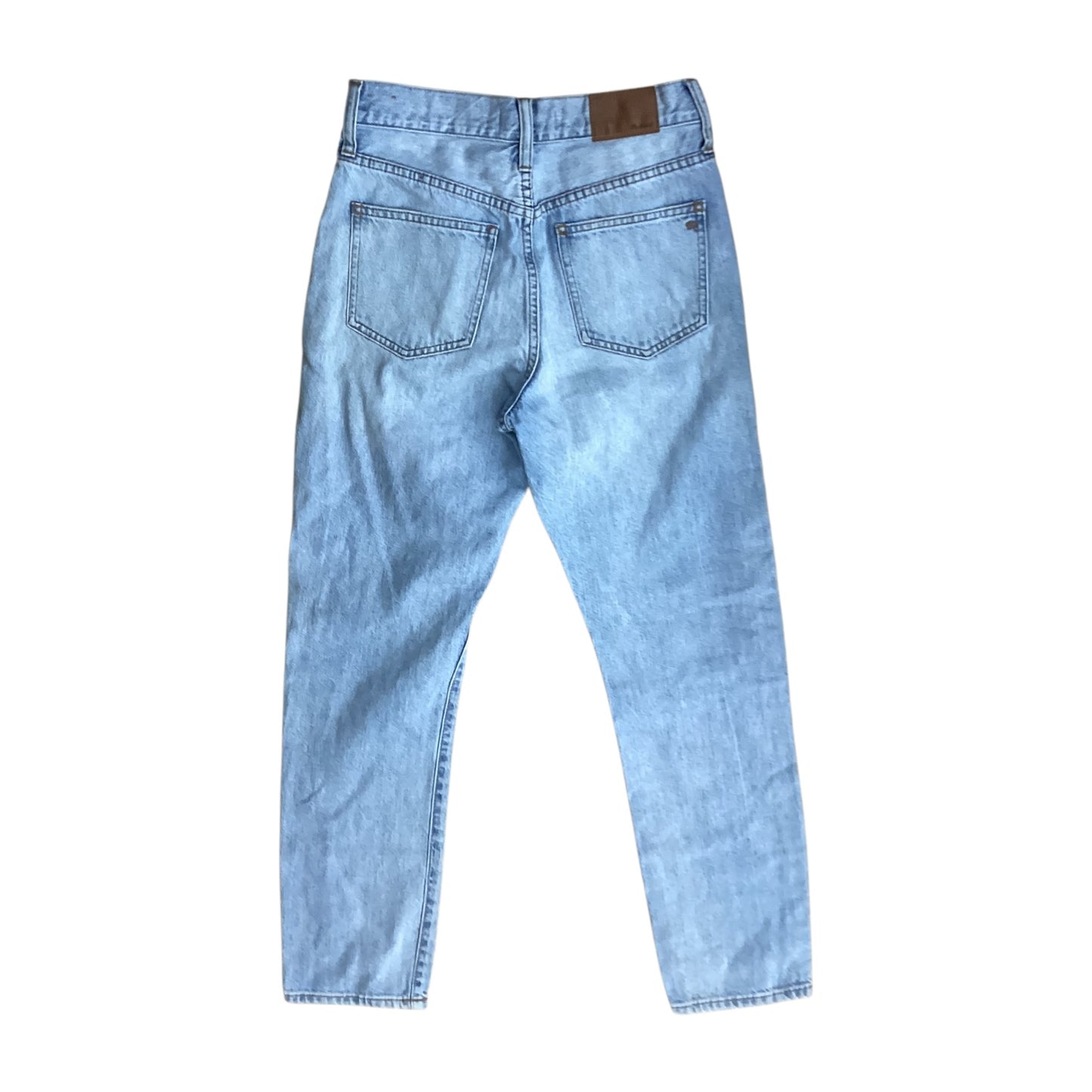 Jeans Straight By Madewell In Blue Denim, Size:2