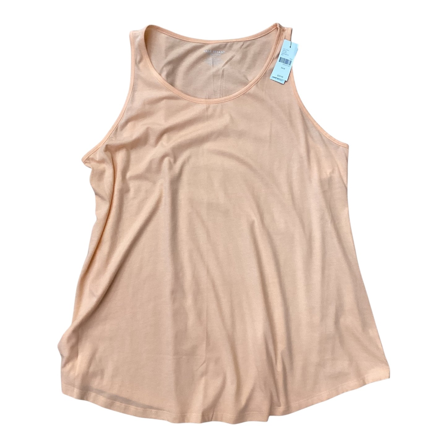 Tank Top By Lane Bryant In Orange, Size:Xl