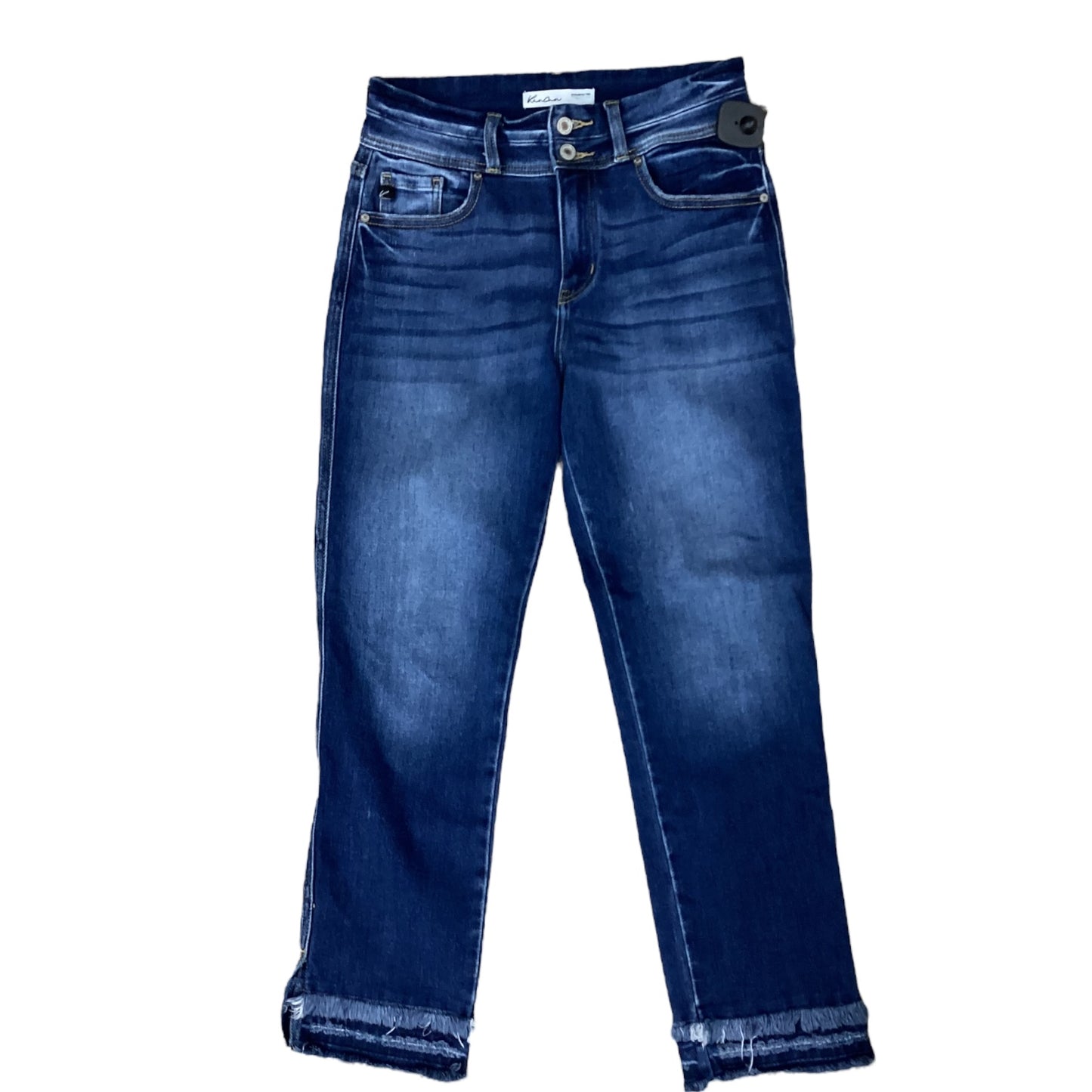 Jeans Boot Cut By Kancan In Blue Denim, Size:4